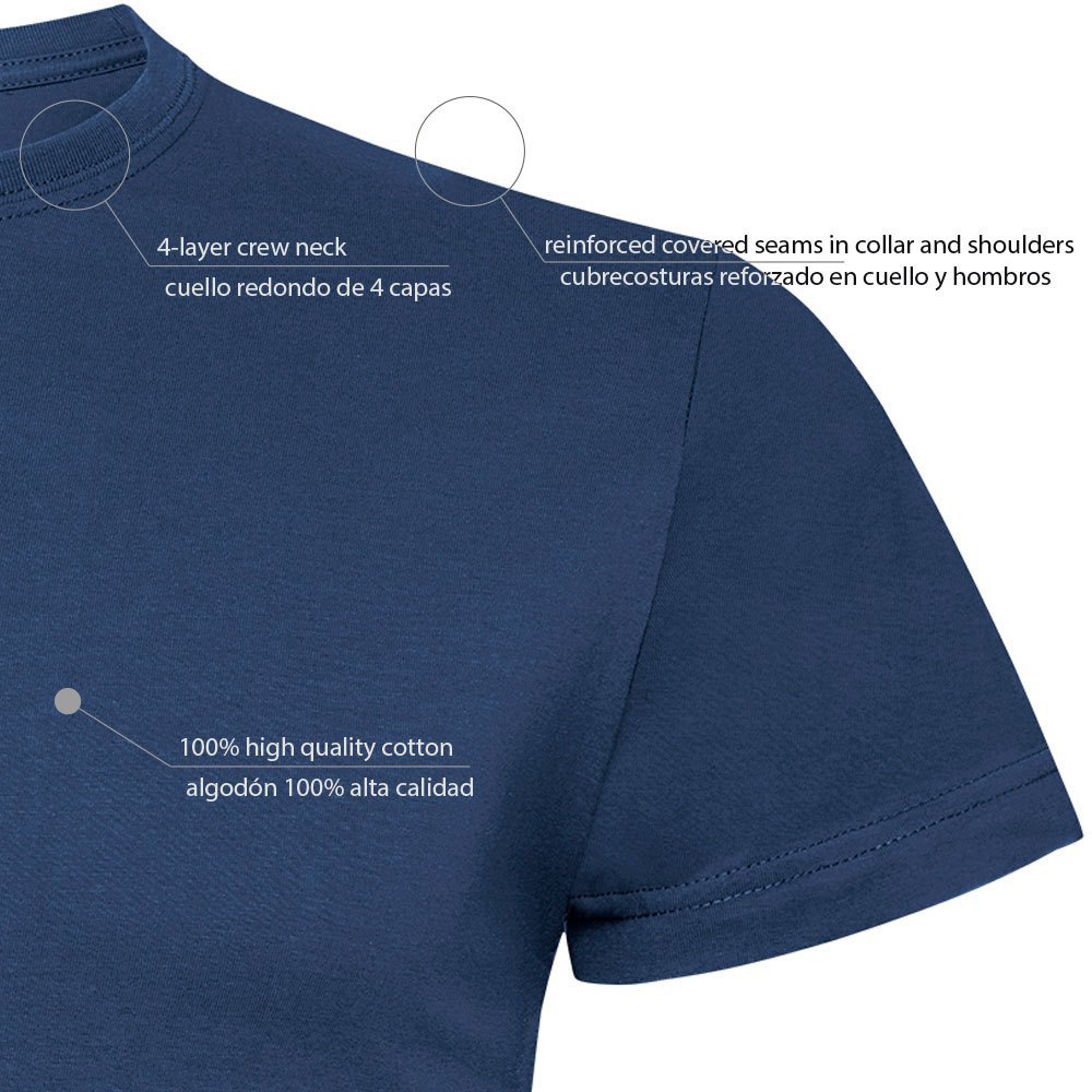 Купить Kruskis CA65500486S199 Футболка с коротким рукавом Angler Fingerprint Голубой Denim Blue XL 7ft.ru в интернет магазине Семь Футов