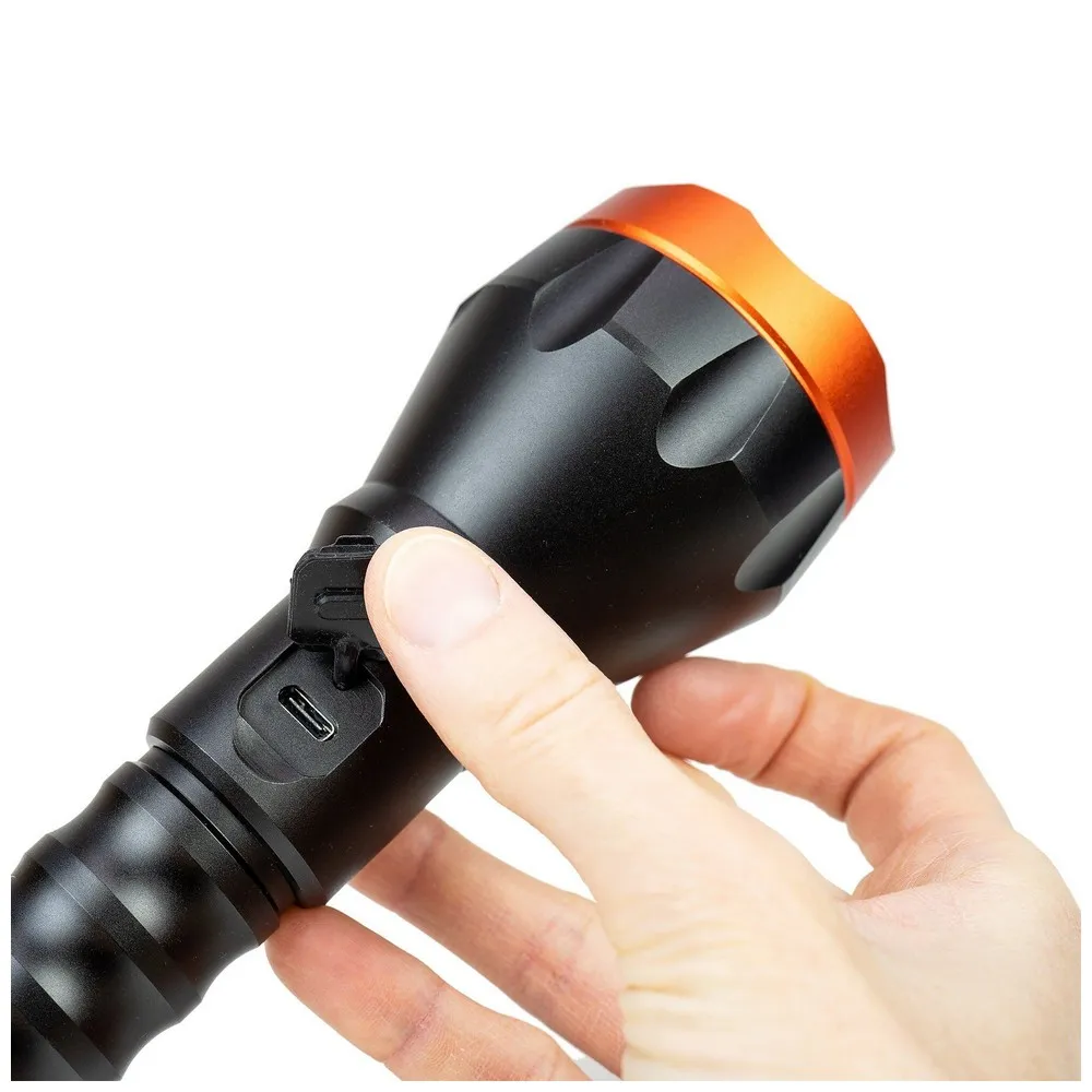 Купить PNI pni-chg3f550 Фонарик Adventure F550 Crystal & Dual Wall Charger CHG300 Black / Orange / White 12x28x10 2500 Lumens 7ft.ru в интернет магазине Семь Футов