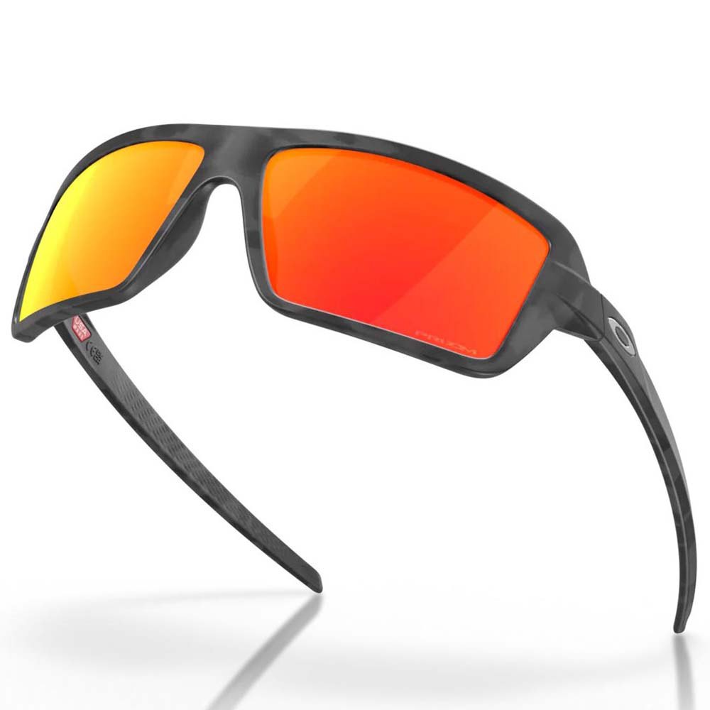 Купить Oakley OO9129-0463 Cables Prizm Солнцезащитные Очки Black Camo Prizm Ruby/CAT3 7ft.ru в интернет магазине Семь Футов