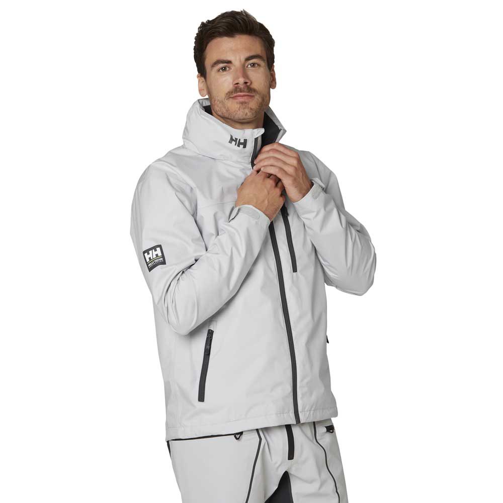 Купить Helly hansen 33875_853-XL Куртка Crew Серый  Grey Fog XL 7ft.ru в интернет магазине Семь Футов