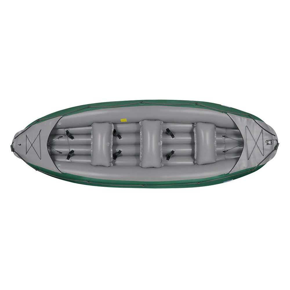 Купить Gumotex 044002 Ontario S Надувная лодка для рафтинга Dark Green / Grey 450 x 157 cm 7ft.ru в интернет магазине Семь Футов