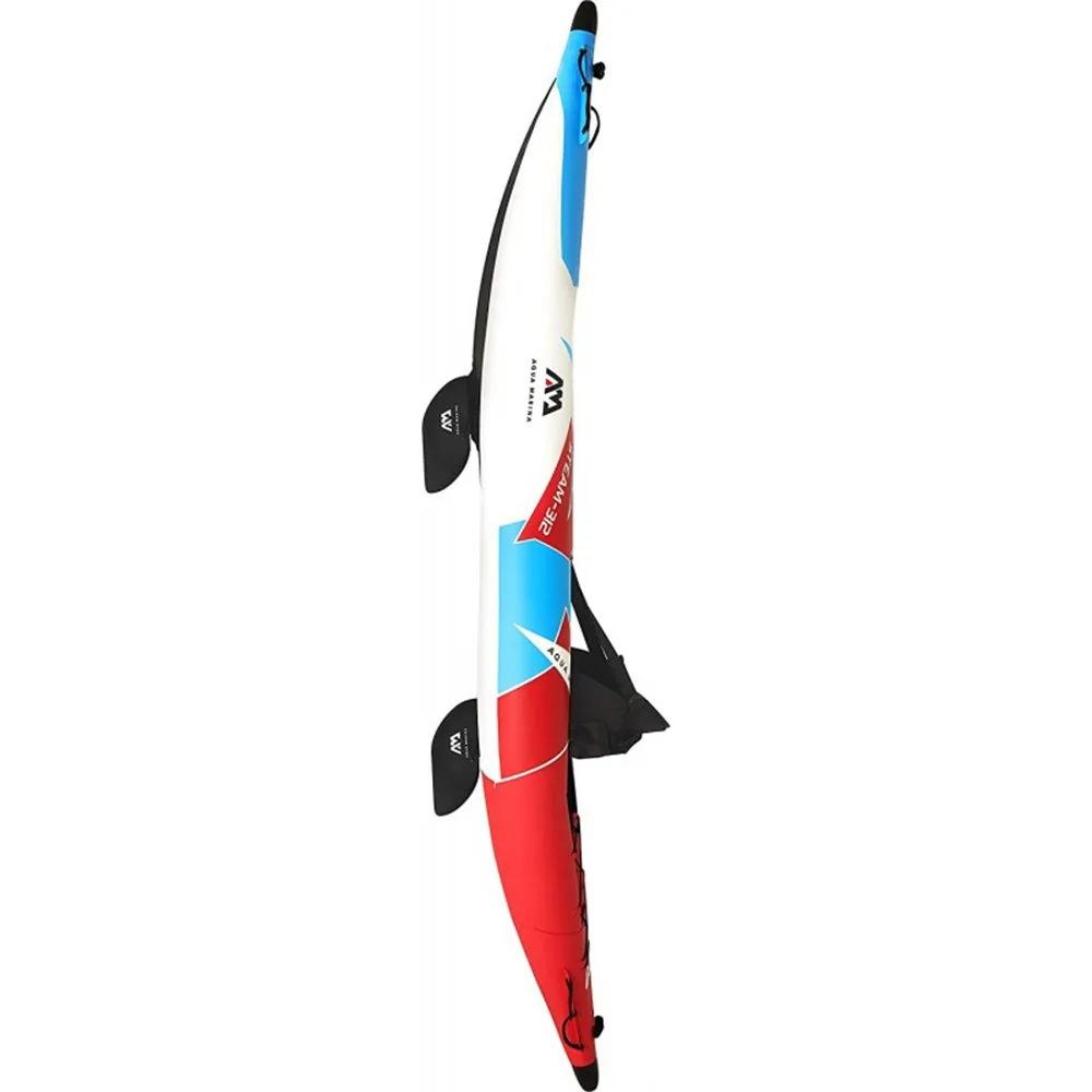 Купить Aqua marina st-412 Набор надувных байдарок Steam K2 Professional Blue / White/ Red 77x31x54 412 x 80 cm 7ft.ru в интернет магазине Семь Футов