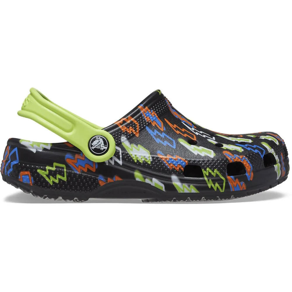 Купить Crocs 208309-001-c9 Деревянные башмаки Classic Lightning Bolt Black 35x25x15 EU 25 7ft.ru в интернет магазине Семь Футов