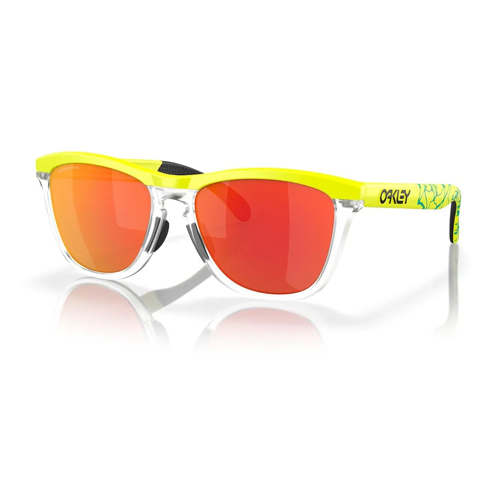 Купить Oakley oo9284-1555 Солнцезащитные очки Frogskins range Matte Tennis Ball Yellow 20x10x10 Prizm Ruby/CAT3 7ft.ru в интернет магазине Семь Футов