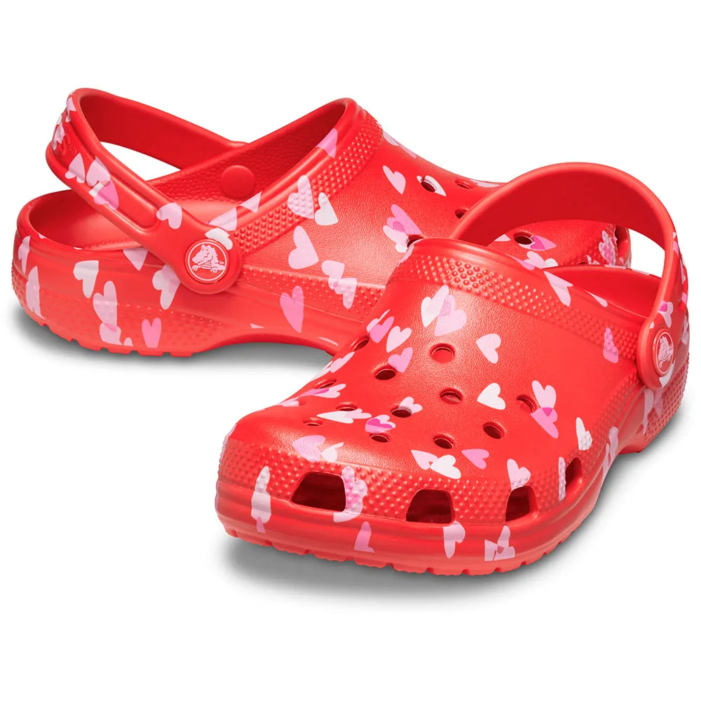 Купить Crocs 209754-6zr-j3 Деревянные башмаки Classic Vday Cherry Red 35x25x15 EU 34 7ft.ru в интернет магазине Семь Футов