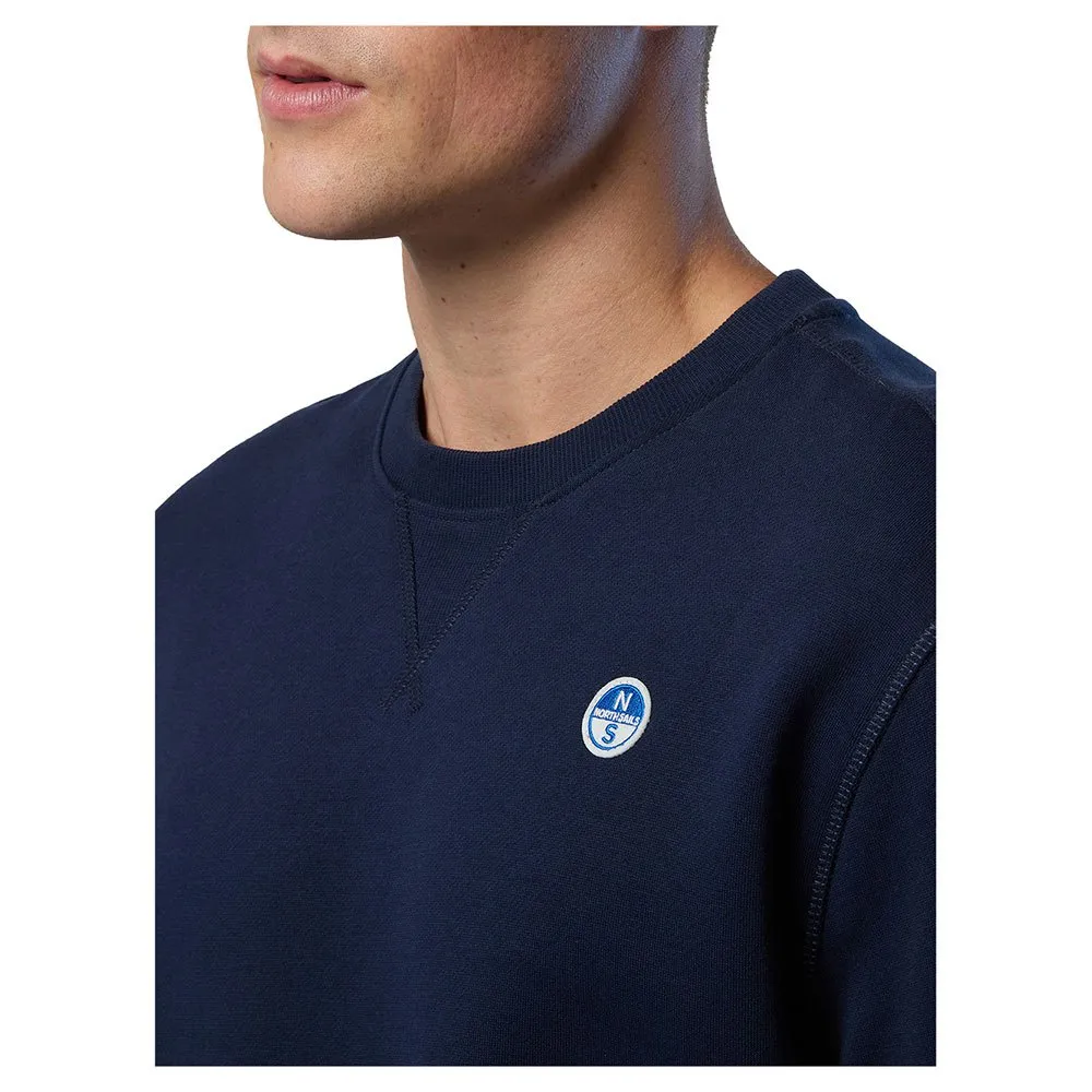 Купить North sails 691255-0802-3xl Толстовка Logo Crew Navy Blue 40x30x12 7ft.ru в интернет магазине Семь Футов