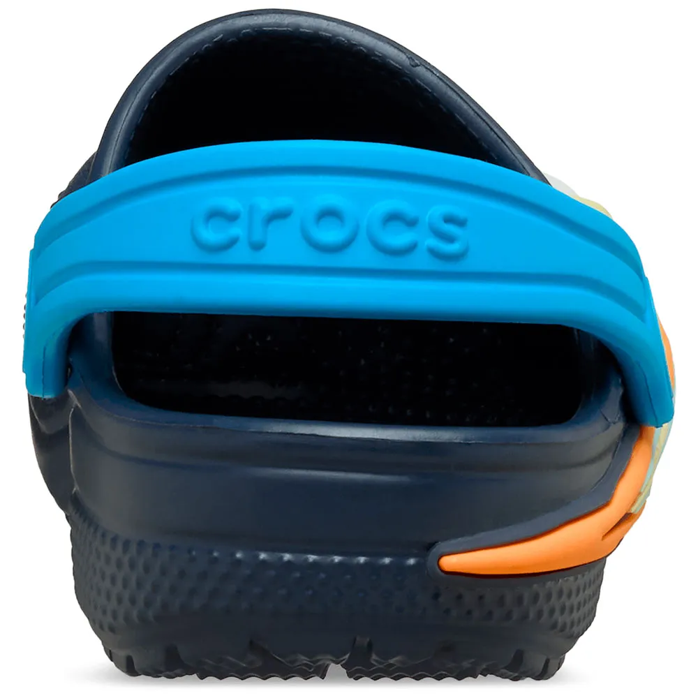 Купить Crocs 211623-410b-c6 Деревянные башмаки Classic Ufo Lights Navy 35x25x15 EU 22 7ft.ru в интернет магазине Семь Футов