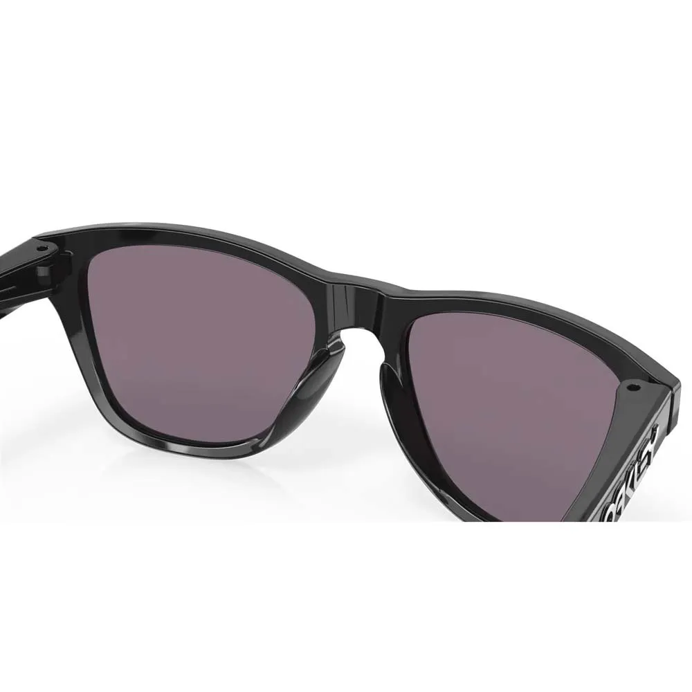 Купить Oakley oj9009-0148 Солнцезащитные очки Frogskins XXS Prizm Polished Black 25x12x10 Prizm Grey/CAT3 7ft.ru в интернет магазине Семь Футов