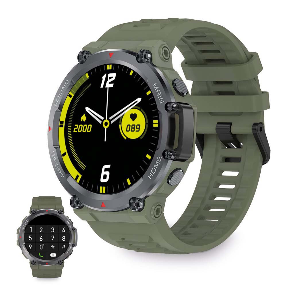 Купить KSIX BXSW14V Oslo Умные часы  Green 7ft.ru в интернет магазине Семь Футов