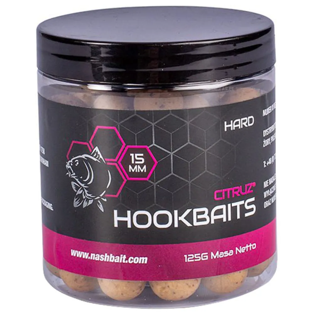 Купить Nash bait B6443-UNIT Hookbaits Citruz Hard 175g  24 mm 7ft.ru в интернет магазине Семь Футов
