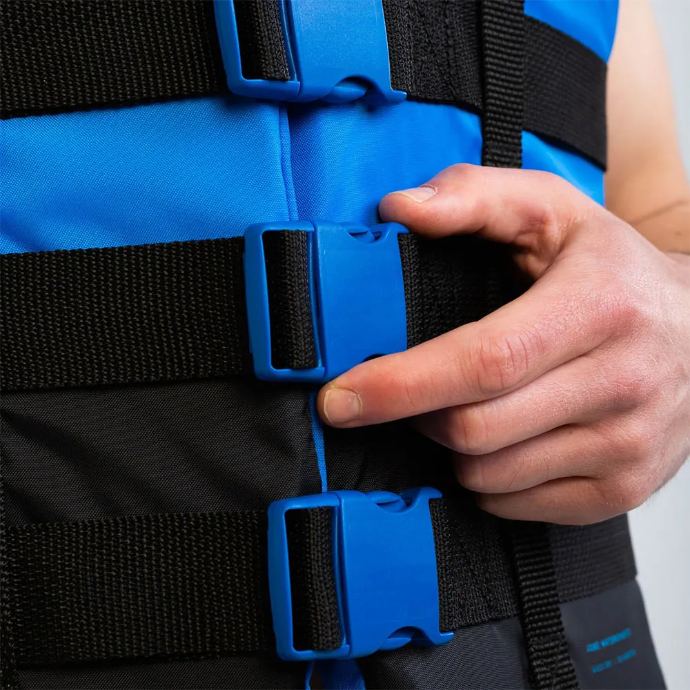 Купить Jobe 244823020-3xl Спасательный жилет 4 buckle Blue 40x30x8 7ft.ru в интернет магазине Семь Футов