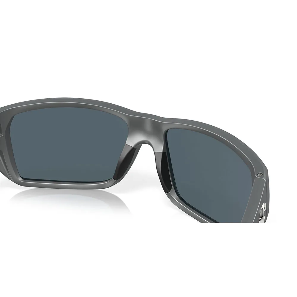 Купить Costa 06s9113-91131060 поляризованные солнцезащитные очки Tailfin Matte Gray 2 25x12x10 Gray Silver Mirror 580P/CAT3 7ft.ru в интернет магазине Семь Футов