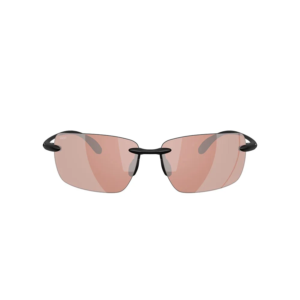Купить Costa 06s9074-66-907406 поляризованные солнцезащитные очки Gulf shore Matte Black 20x10x10 Copper Silver Mirror 580P/CAT3 7ft.ru в интернет магазине Семь Футов