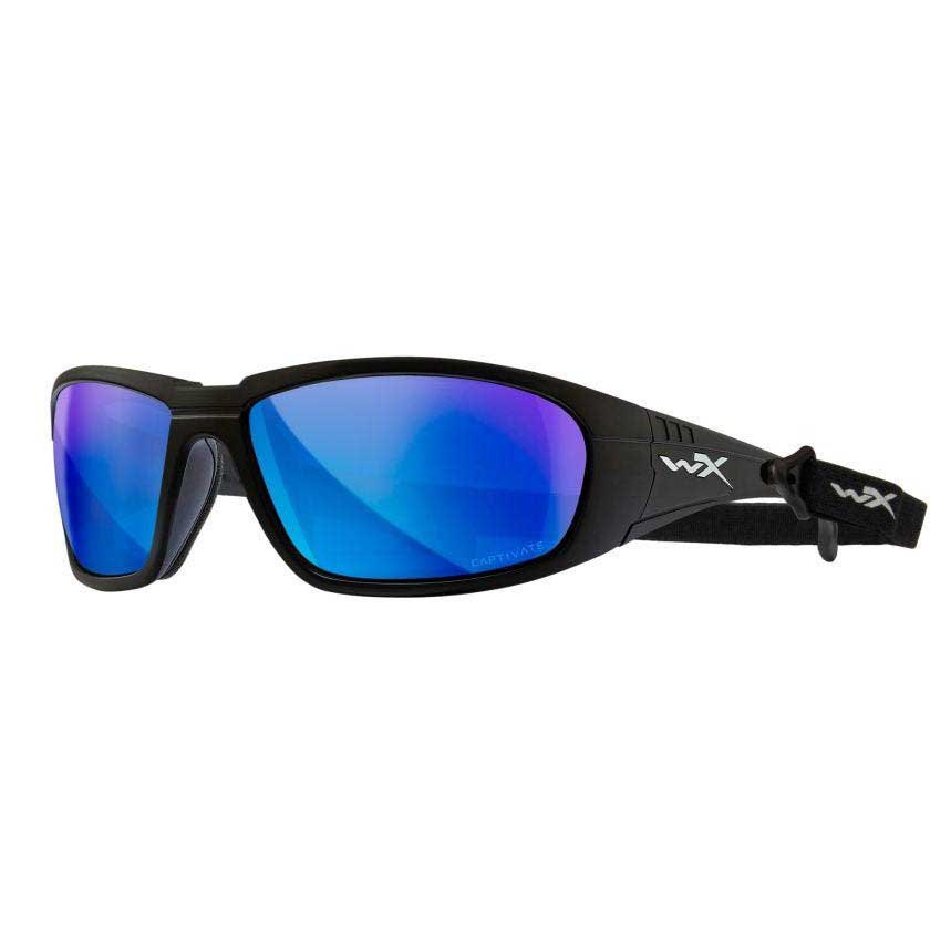 Купить Wiley x CCBOS09-UNIT Защитные очки Поляризованные солнцезащитные очки Boss Blue Mirror / Grey / Matte Black 7ft.ru в интернет магазине Семь Футов