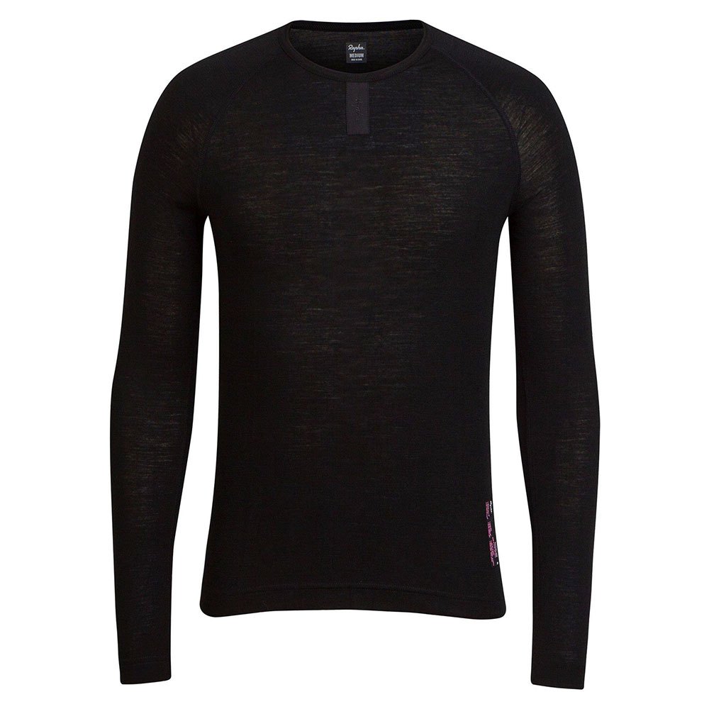 Купить Rapha BLS02LSBLKLRG Базовый слой с длинным рукавом Merino Черный Black L 7ft.ru в интернет магазине Семь Футов