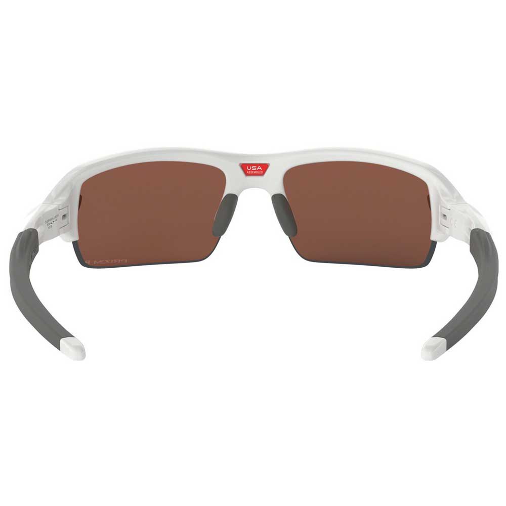 Купить Oakley OJ9005-0659 Flak XS Prizm Молодежные поляризованные солнцезащитные очки Deep Water Polished White Prizm Deep Water Polarized/Cat3 7ft.ru в интернет магазине Семь Футов