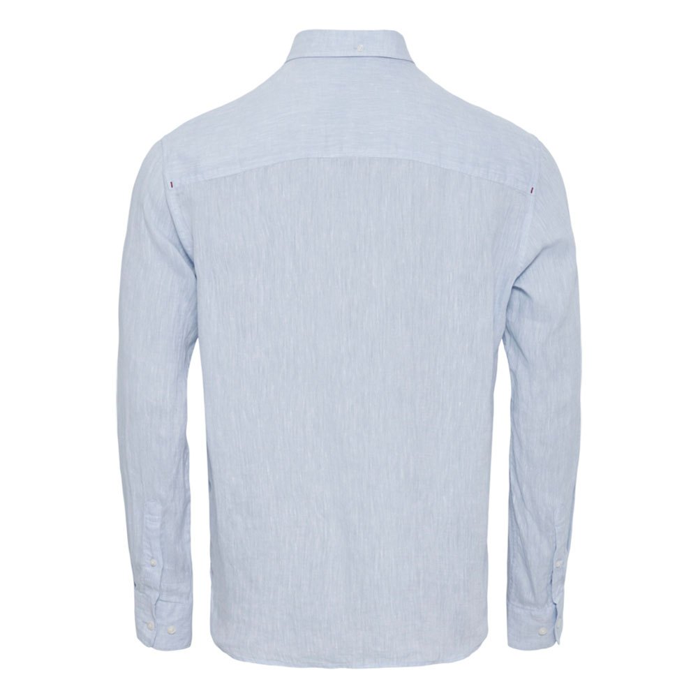 Купить Sea ranch 22-7-276-4032-M Рубашка с длинным рукавом Neil Linen Голубой Powder Blue M 7ft.ru в интернет магазине Семь Футов