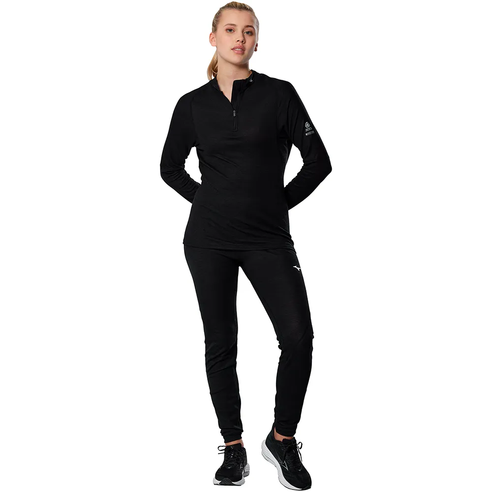 Купить Mizuno a2gac780-09-m Базовый слой с длинным рукавом Prem Merino Wool Black 30x25x2 7ft.ru в интернет магазине Семь Футов
