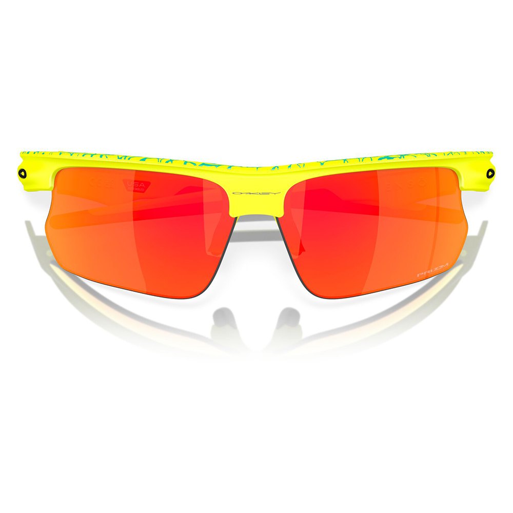 Купить Oakley 0OO9400-94001368 Солнцезащитные очки Bisphaera Mtt Tennis Black Yellow / Celeste Neuron Prizm Ruby/CAT3 7ft.ru в интернет магазине Семь Футов