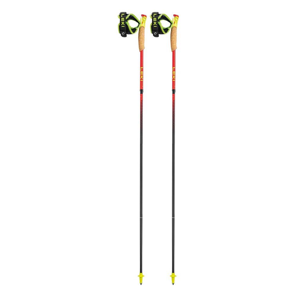 Купить Leki 65225841-100 столбы Ultratrail FX.One Superlite  Bright Red / Neonyellow / Naturalcarbon 100 cm 7ft.ru в интернет магазине Семь Футов