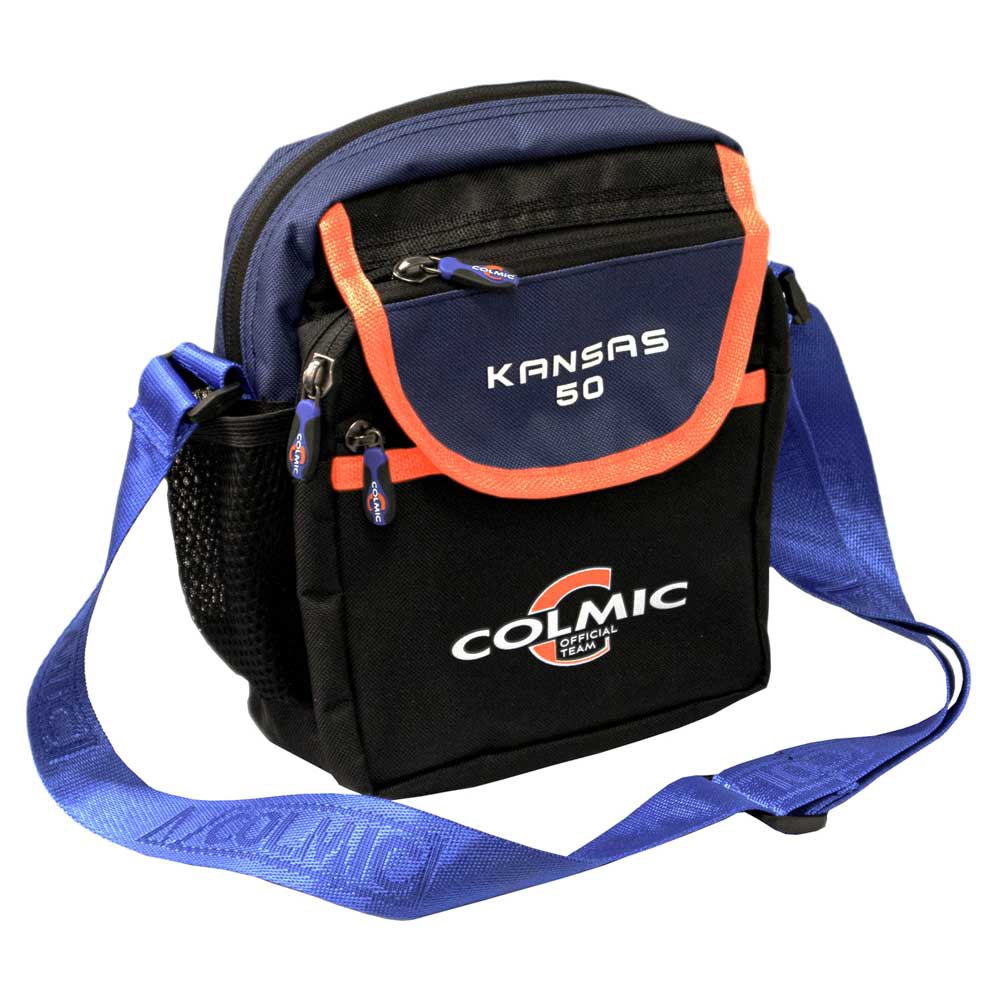 Купить Colmic BO270 Сумка через плечо Kansas 50  Black / Blue / Green 24 x 9 x 22 cm 7ft.ru в интернет магазине Семь Футов