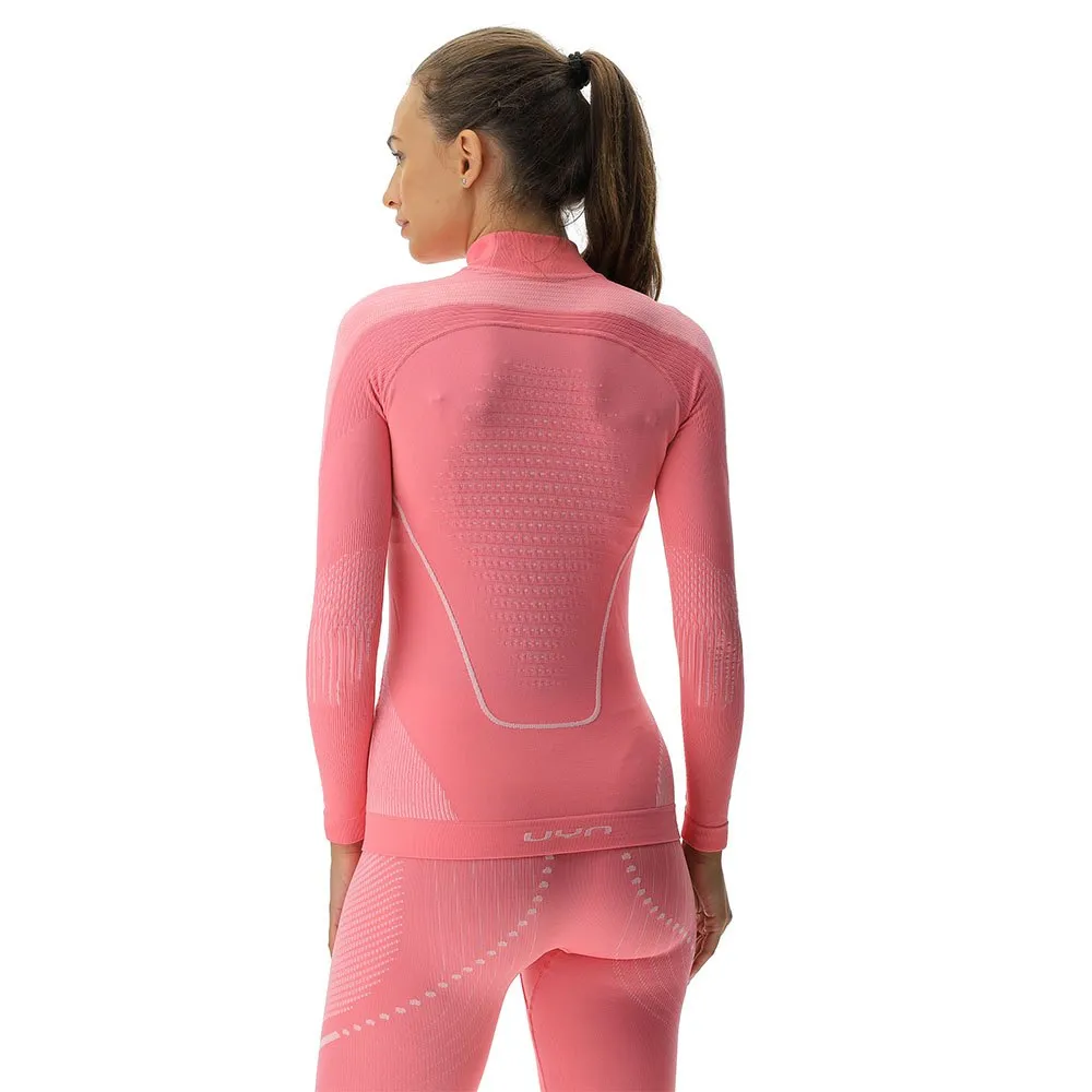 Купить UYN u100038-p372-l/xl Базовый слой с длинным рукавом Evolutyon Turtle Neck Flamingo / White / White 30x25x2 L / XL 7ft.ru в интернет магазине Семь Футов