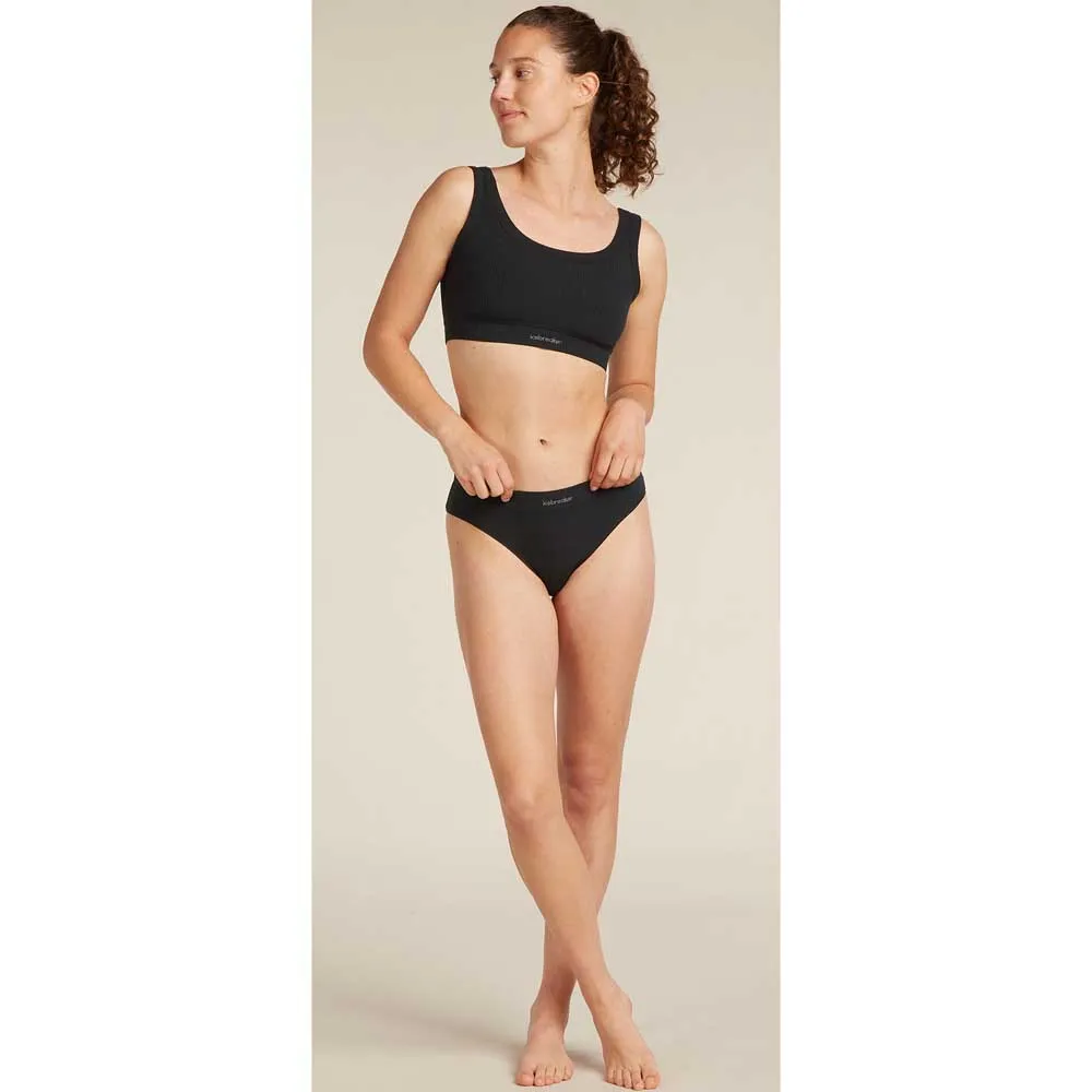 Купить Icebreaker 0a5778001s Трусы Merino Rib Lotus Hipster Black 20x12x5 7ft.ru в интернет магазине Семь Футов