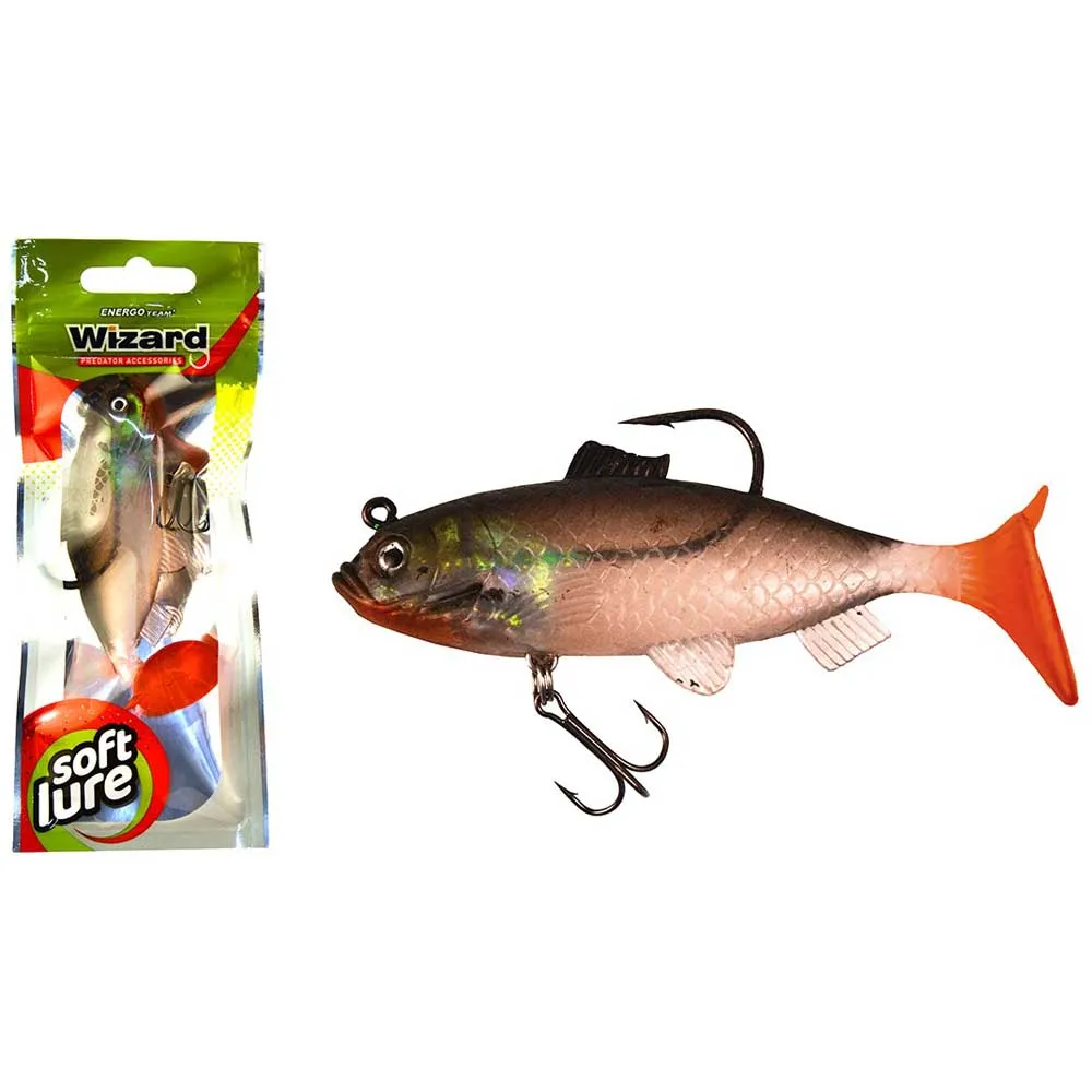Купить Wizard 86910-491 Swimbait Big Perch Twister 101.6 mm  Holobrown 7ft.ru в интернет магазине Семь Футов
