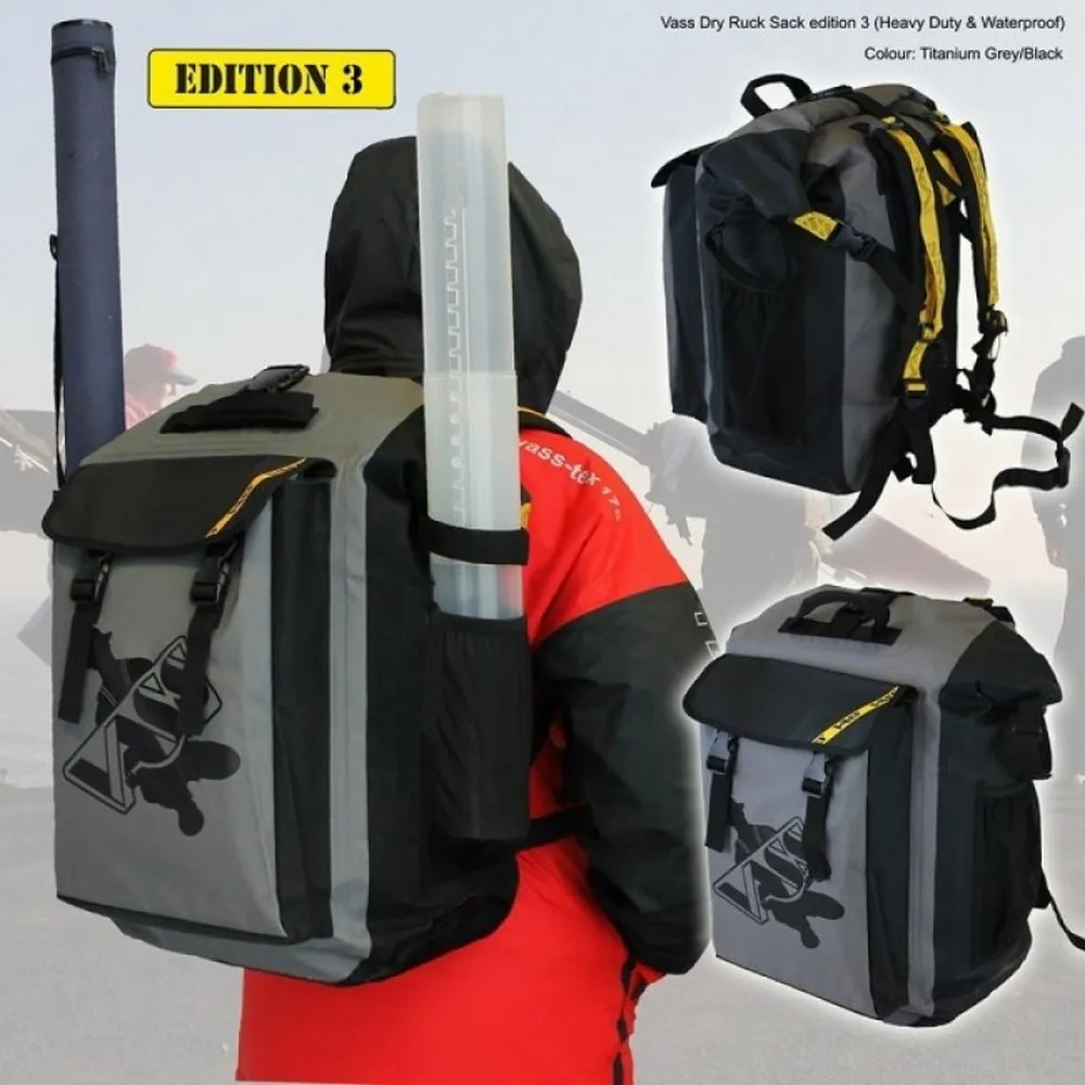 Купить Vass VG500-92/108/40 сухой мешок Edition 3 40L Серый  Grey / Black 7ft.ru в интернет магазине Семь Футов