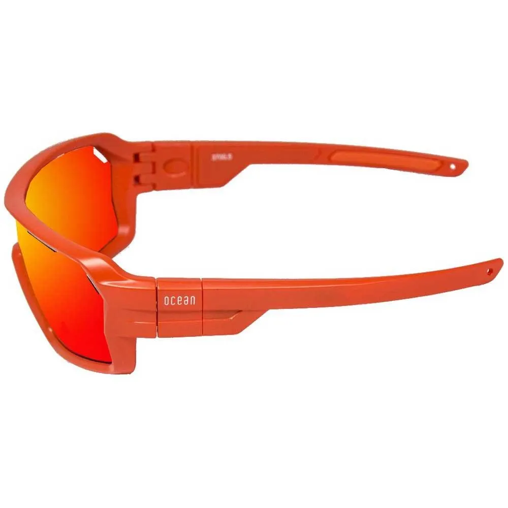 Купить Ocean sunglasses 3700.5X поляризованные солнцезащитные очки Chameleon Красный Matte Red Red Strap/CAT3 7ft.ru в интернет магазине Семь Футов