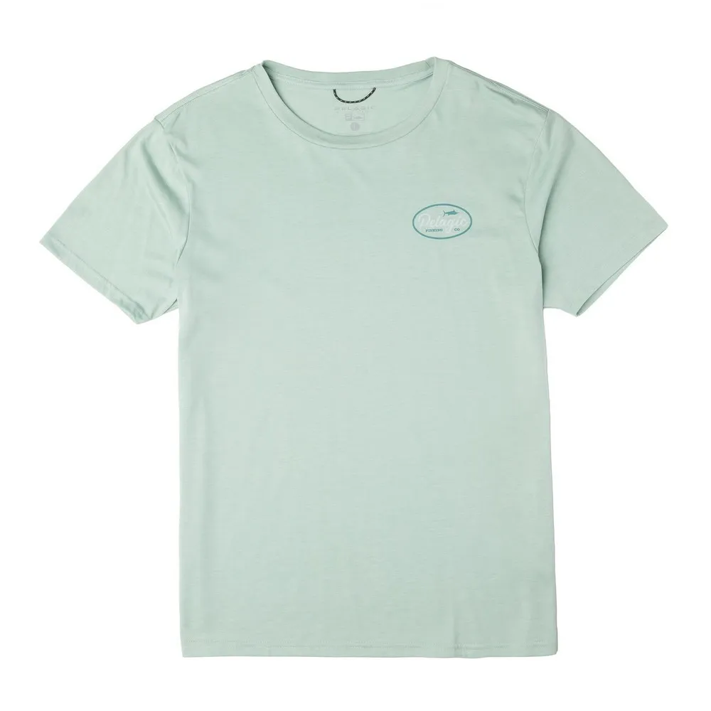 Купить Pelagic 1172261003-hsa-xl Футболка с коротким рукавом Premium Tri-Blend Circled Heather Heather Sage 30x20x5 7ft.ru в интернет магазине Семь Футов