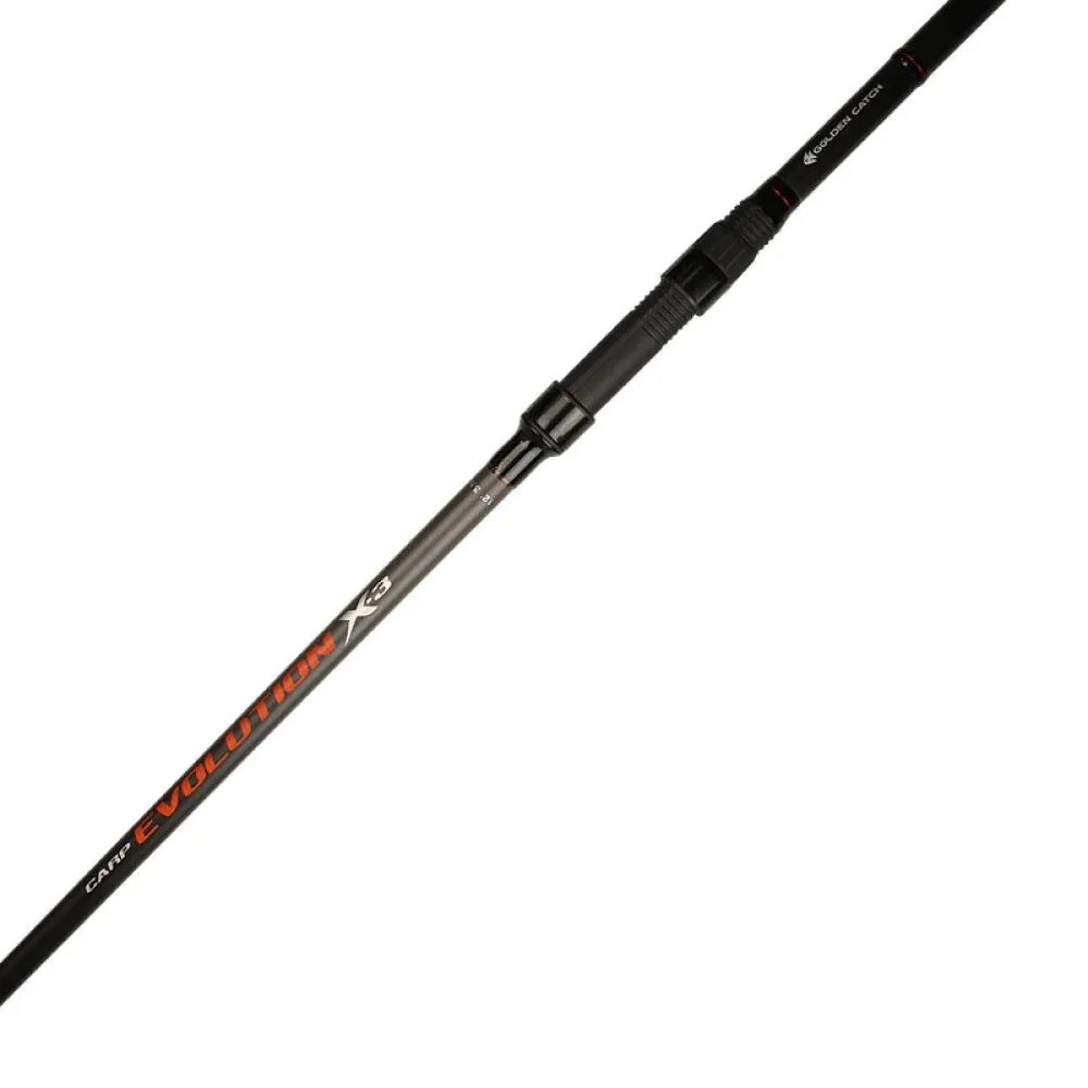 Купить Golden catch 2039192 карповая удочка X-3 Carp Evolution Black 120x10x10 3.3 m 7ft.ru в интернет магазине Семь Футов