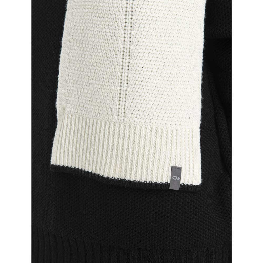 Купить Icebreaker 104839936OS Шарф Waypoint Scarf Merino Бежевый Undyed / Black 7ft.ru в интернет магазине Семь Футов