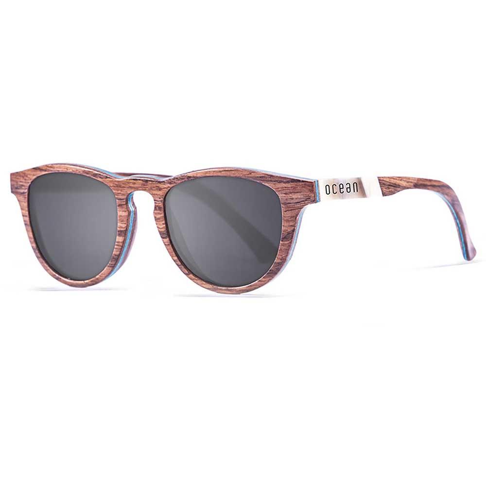 Купить Ocean sunglasses 54003.3 Солнцезащитные очки Azores Walnut / Red Line Smoke/CAT3 7ft.ru в интернет магазине Семь Футов