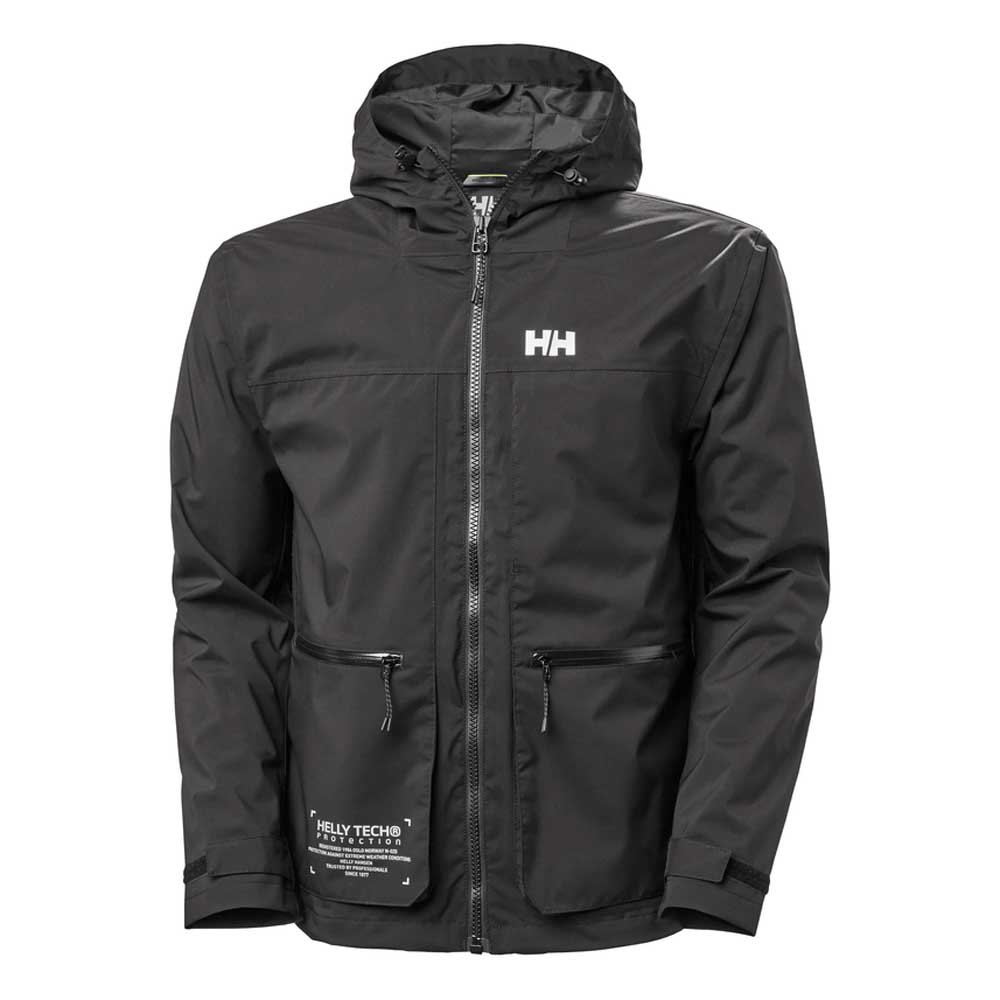 Купить Helly hansen 53757_990-M Куртка Move Rain Черный  Black M 7ft.ru в интернет магазине Семь Футов