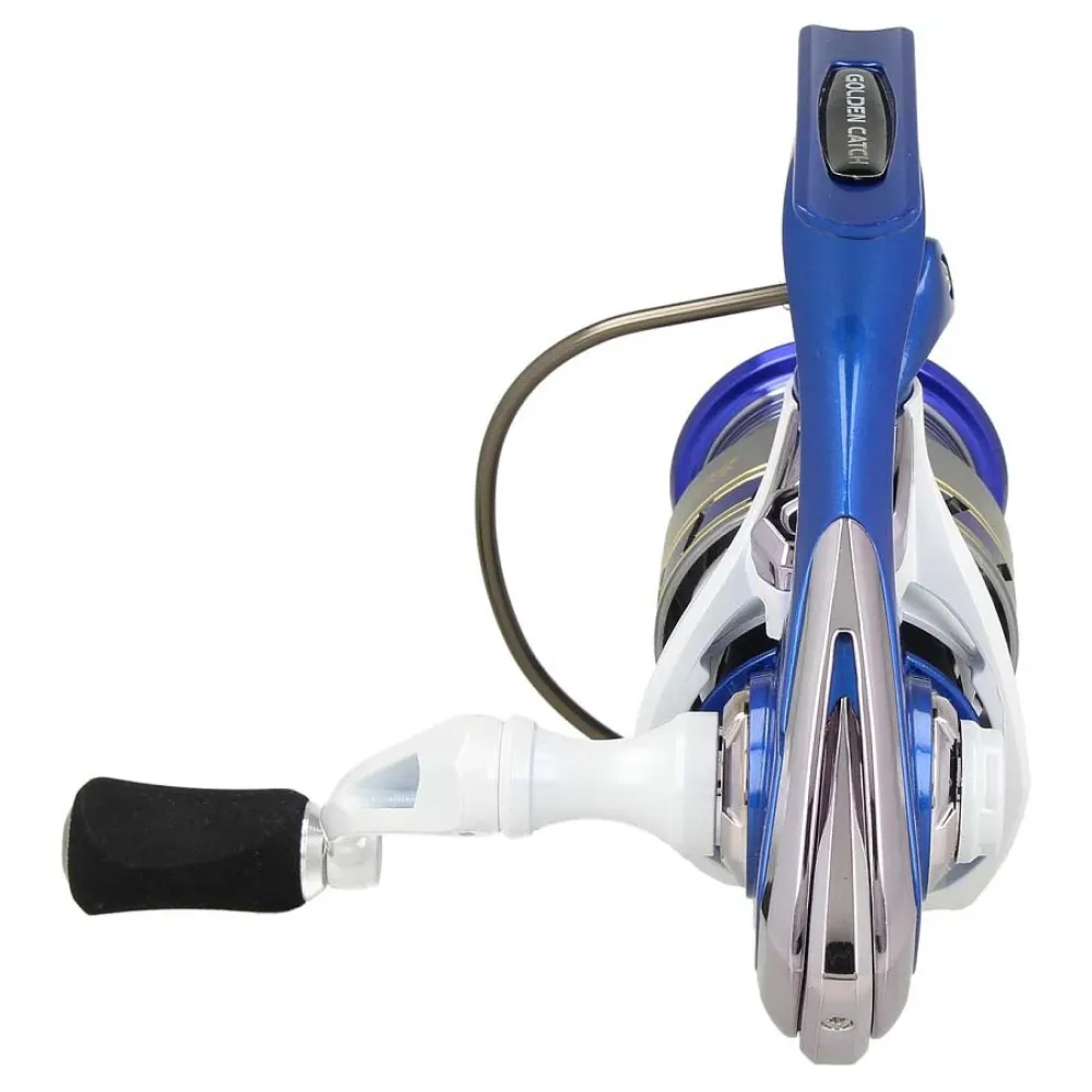 Купить Golden catch 1039037 спиннинговая катушка Skyros White / Blue / Silver 20x20x15 5000S 7ft.ru в интернет магазине Семь Футов
