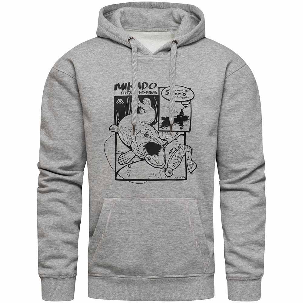 Купить Mikado UMB-02-XXL Толстовка с капюшоном Sicario Серый Grey 2XL 7ft.ru в интернет магазине Семь Футов