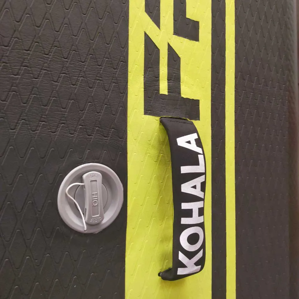 Купить Kohala 1700 доска для падл-серфинга Free Style 9´4`` Black / Yellow 175x55x28 284 cm 7ft.ru в интернет магазине Семь Футов