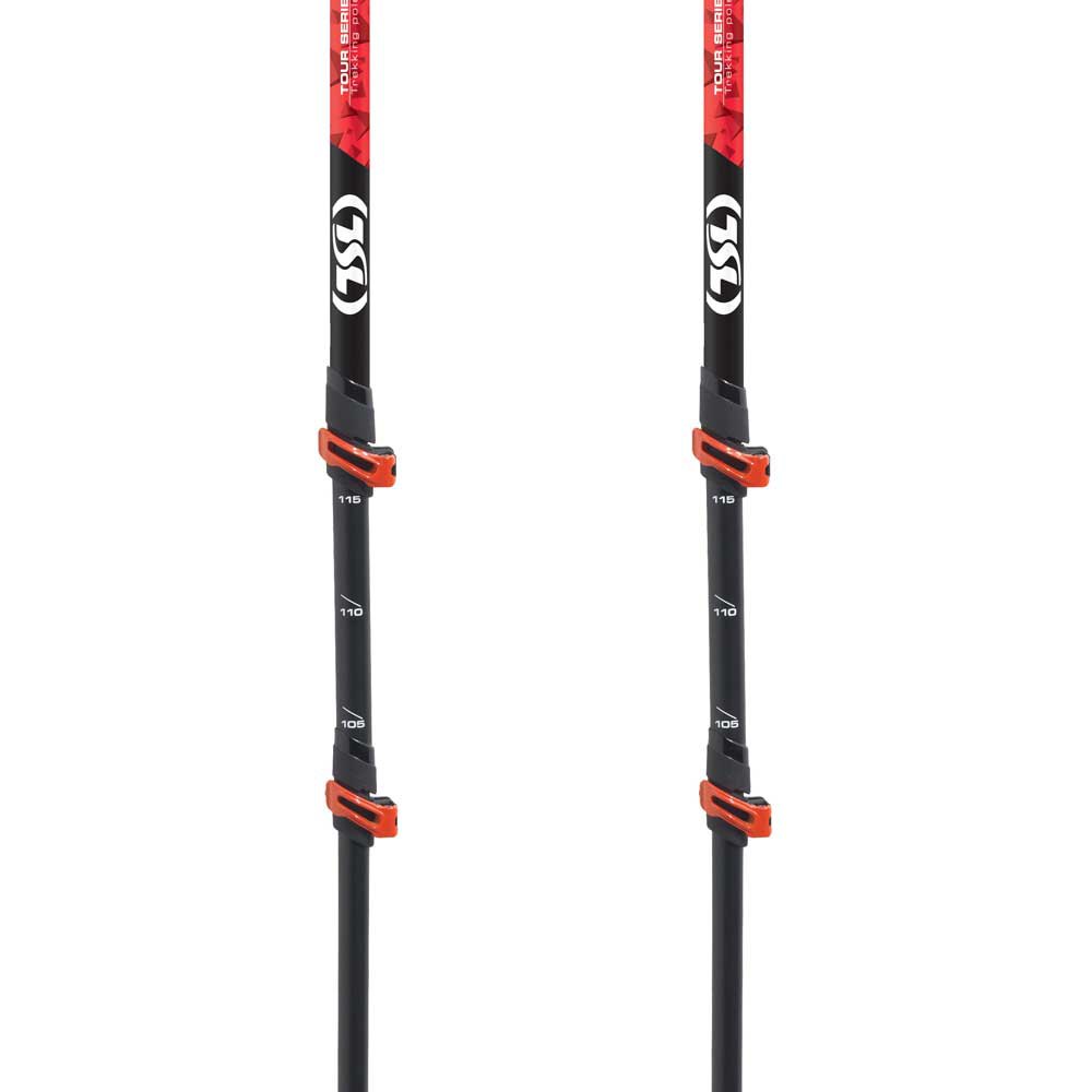 Купить Tsl outdoor PFBTOC3CT Tour Carbon 3 Cross Twist Красный  Red 72.5-140 cm 7ft.ru в интернет магазине Семь Футов