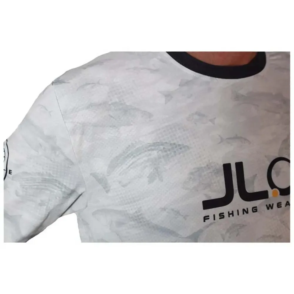 Купить JLC cojlcwclxs Футболка с длинным рукавом Fish Camo White 30x20x5 7ft.ru в интернет магазине Семь Футов