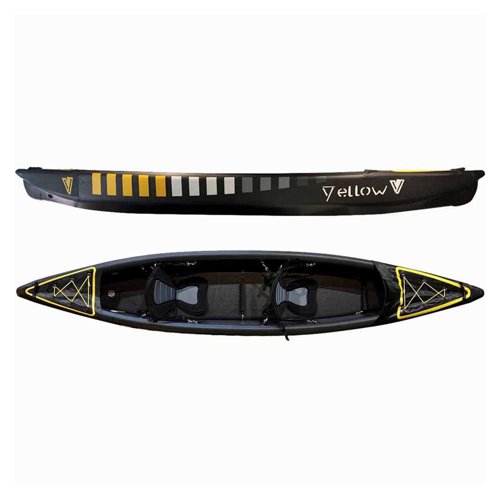 Купить YellowV YVKAYAK2P Kayak  Black 420 x 85 cm  7ft.ru в интернет магазине Семь Футов