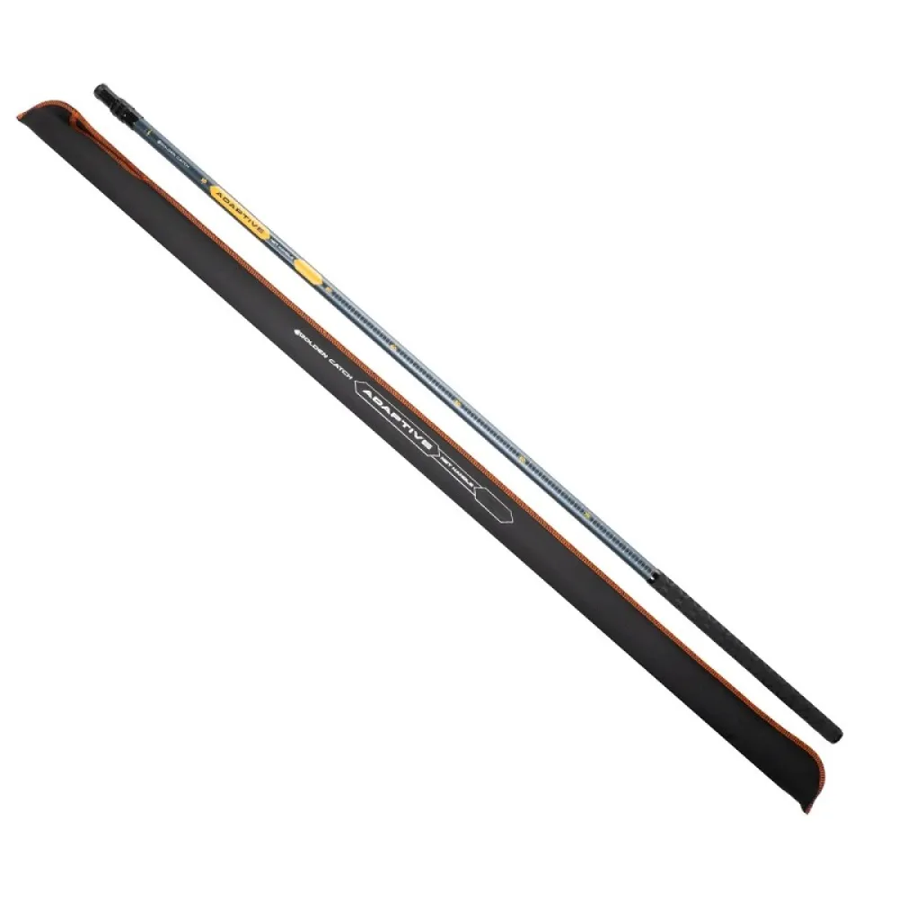 Купить Golden catch 6633092 Ручка подсачека подсачека Adaptive 400 Graphite 130x5x5 389 cm 7ft.ru в интернет магазине Семь Футов