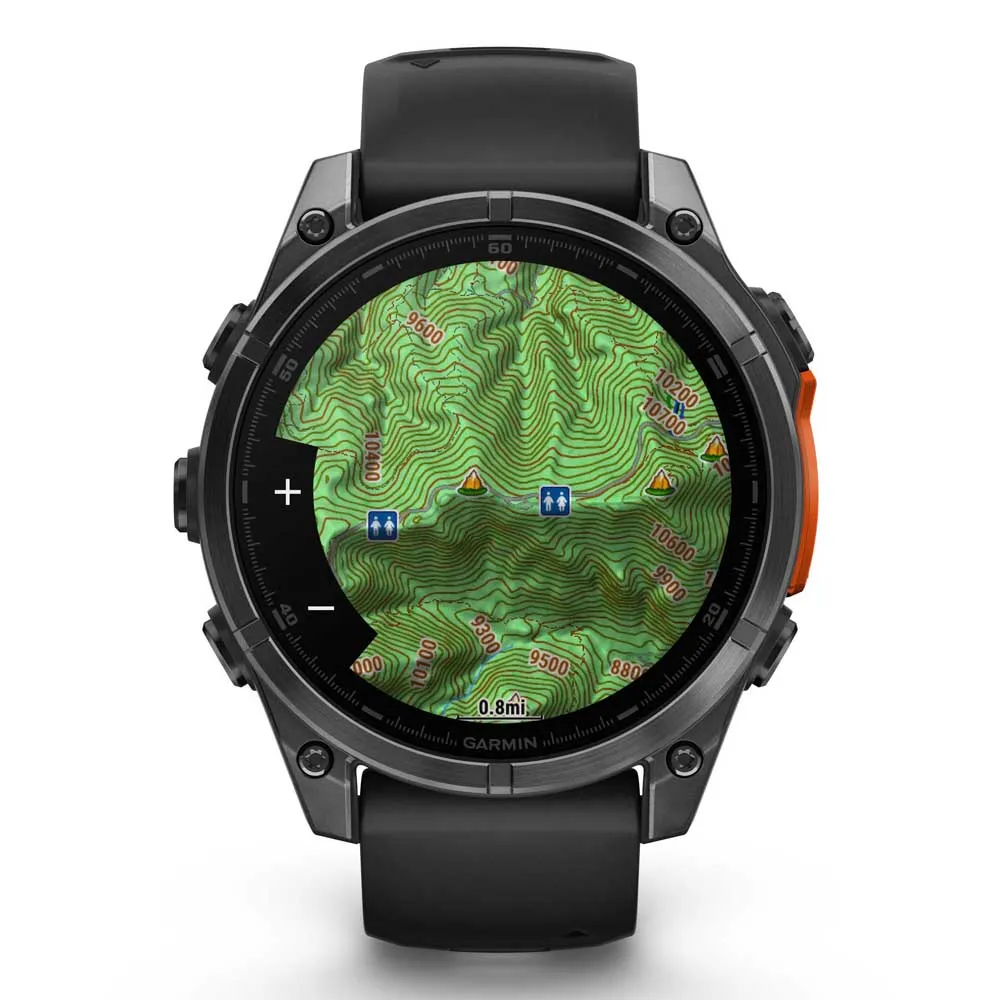 Купить Garmin 010-02904-00 Smartwatch Fenix 8 AMOLED 47 mm  Black 7ft.ru в интернет магазине Семь Футов
