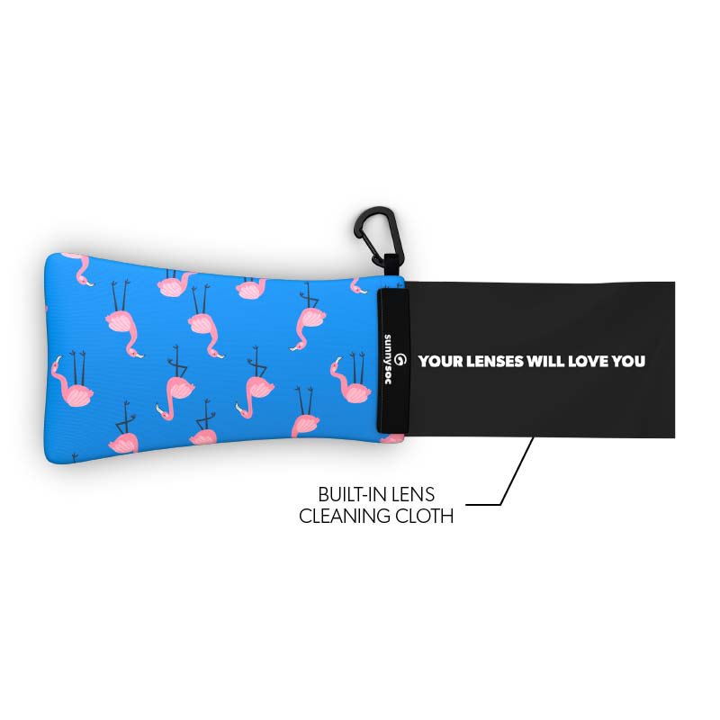 Купить Gogglesoc SUN-BAG-C-SUN-A010-Blue-OS Flamingo Чехол Для Очков  Blue 7ft.ru в интернет магазине Семь Футов