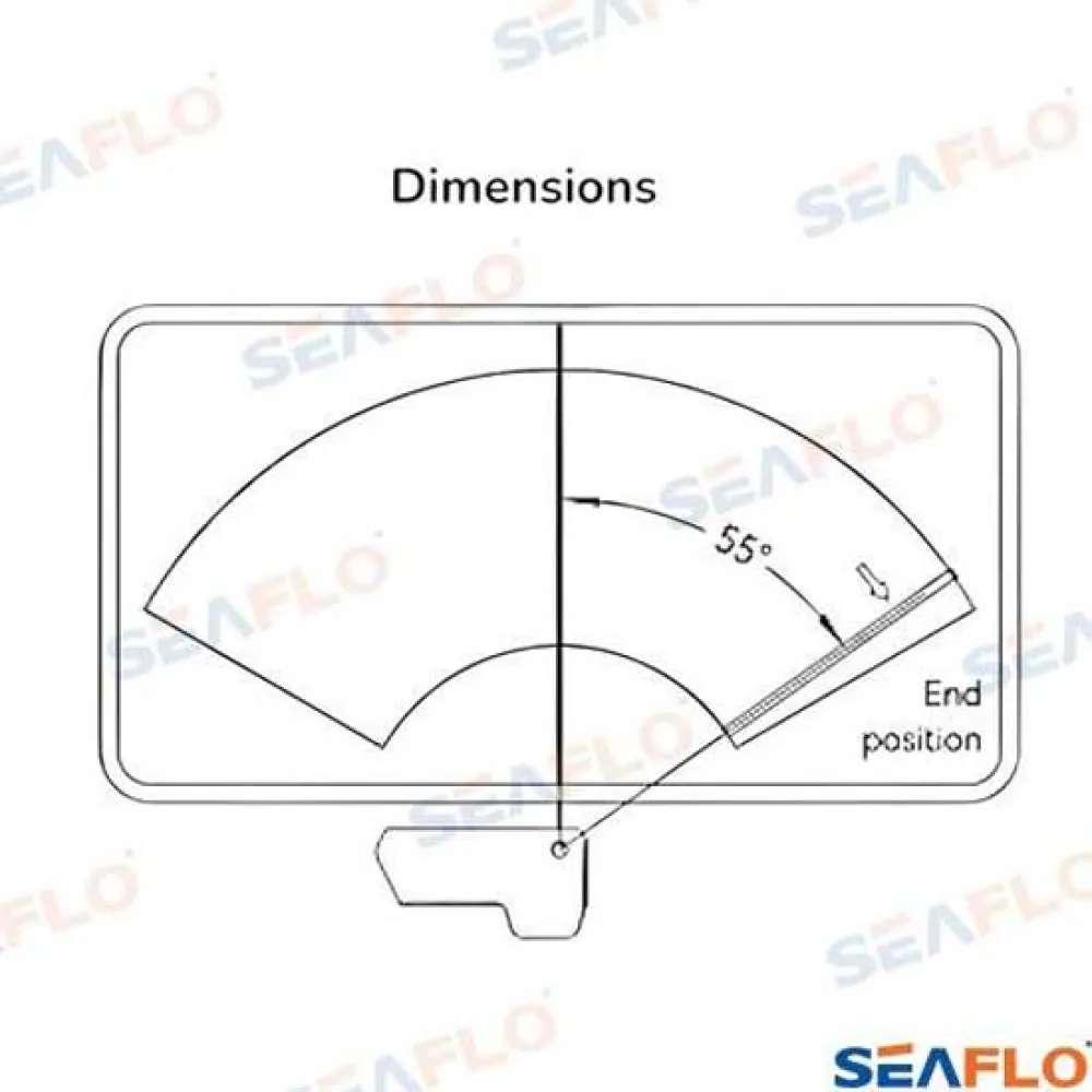 Купить Seaflo sfwm2066401 мотор стеклоочистителя 6NM 64 mm 24V Grey 25x20x15 7ft.ru в интернет магазине Семь Футов