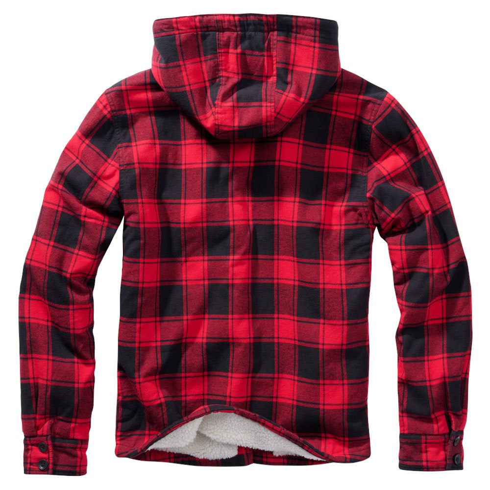 Купить Brandit 3172-41-S Куртка Lumberjack Красный  Red / Black S 7ft.ru в интернет магазине Семь Футов