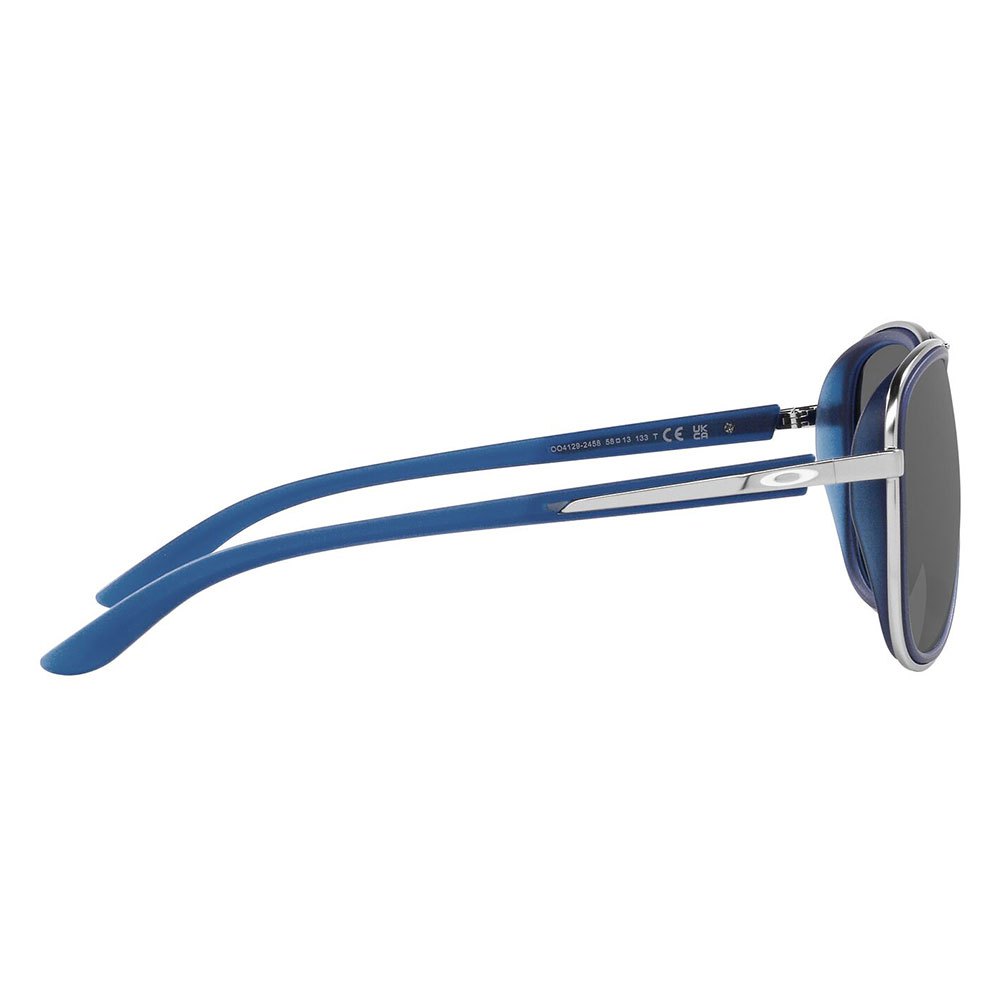 Купить Oakley OO4129-2458 Split Time Prizm Женские солнцезащитные очки Matte Trans Blue Prizm Black/CAT3 7ft.ru в интернет магазине Семь Футов
