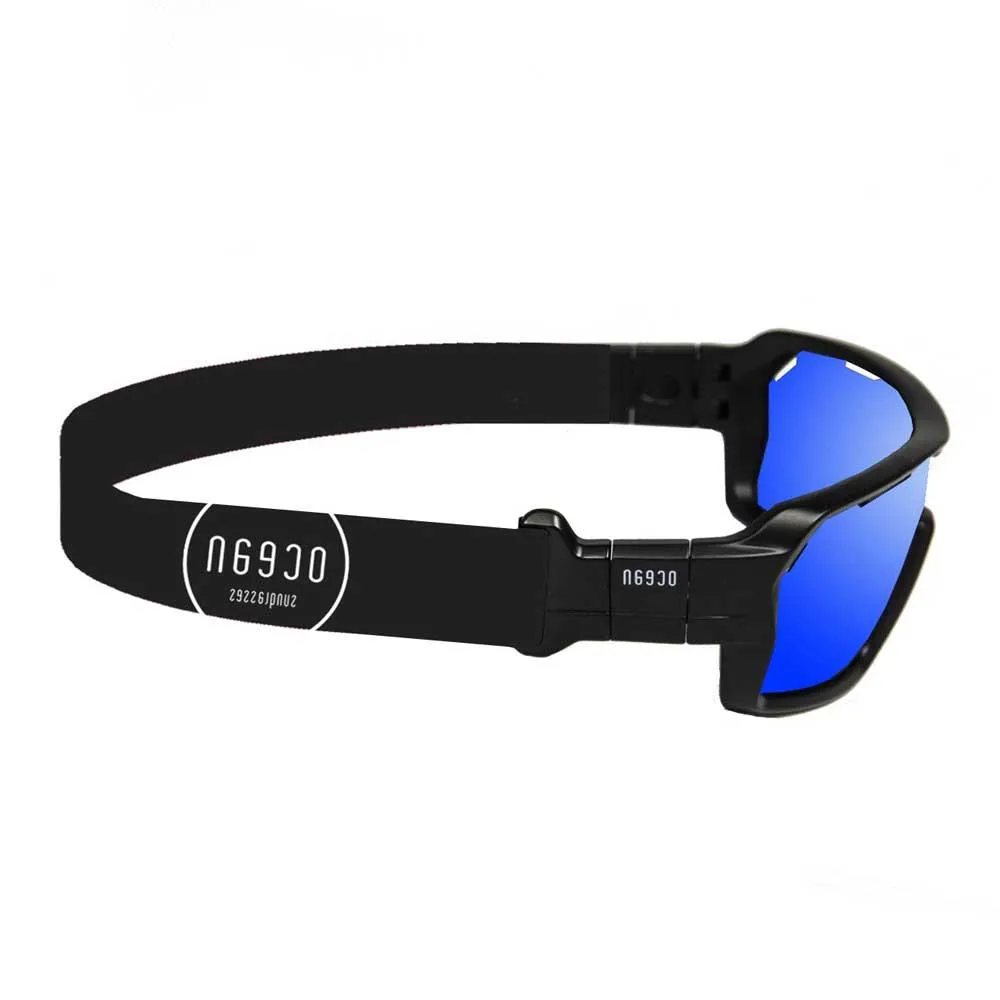 Купить Ocean sunglasses 3701.0X поляризованные солнцезащитные очки Chameleon Черный Matte Black Black Strap/CAT3 7ft.ru в интернет магазине Семь Футов