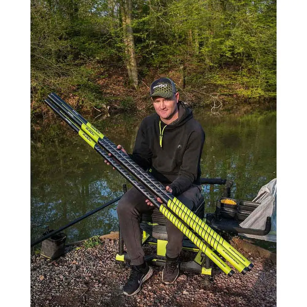 Купить Matrix fishing GPP063 Секция задницы Torque Carp 6 m Серебристый Black / Green 7ft.ru в интернет магазине Семь Футов