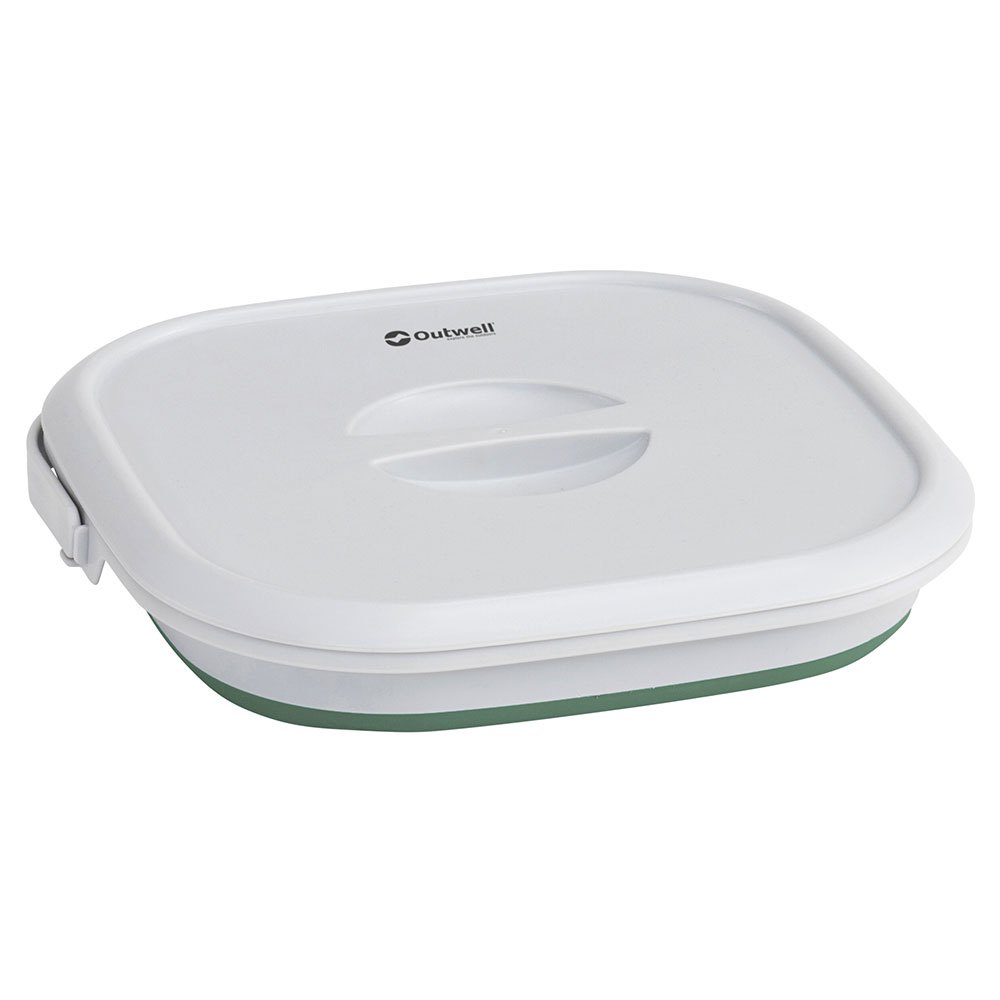 Купить Outwell 651121 Складное квадратное ведро и крышка Бесцветный Shadow Green 7ft.ru в интернет магазине Семь Футов